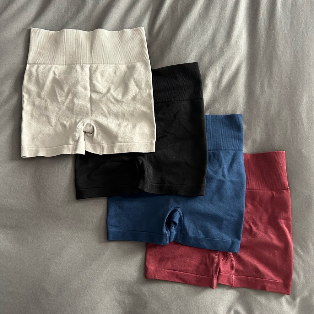 Women's Multi-Color Shorts Set